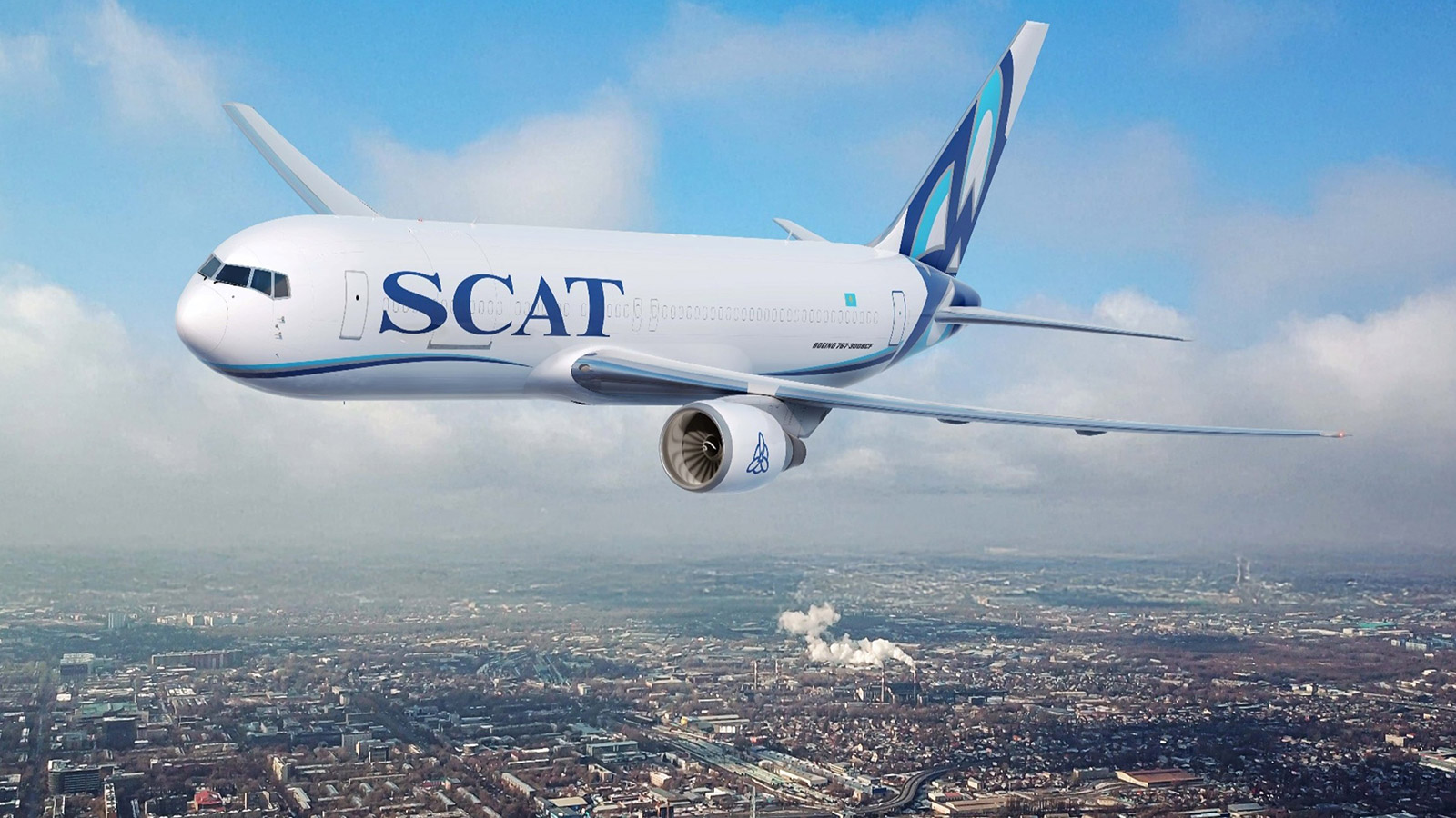 SCAT Airlines will launch cargo operations with a Boeing 767-300BCF